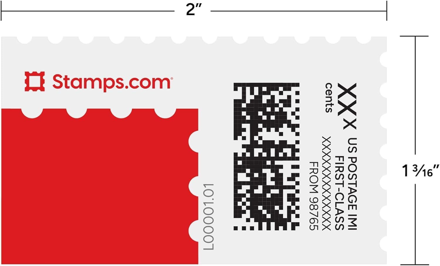NetStamps Printable Postage Stamps, Gallery, 10 Sheets, 240 Labels image 2