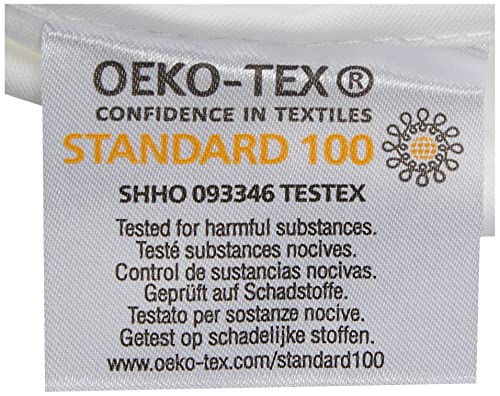 Amazon Basics, COTTON, White, Double - Image 4