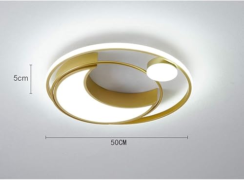 Miniatura 2 de Modern Chandeliers Ceiling Light LED 51W 3570LM Creative Moon Ceiling Lamp Nursery Ceiling Light Boys and Girls Bedroom Lamp Simple Cartoon Ceiling