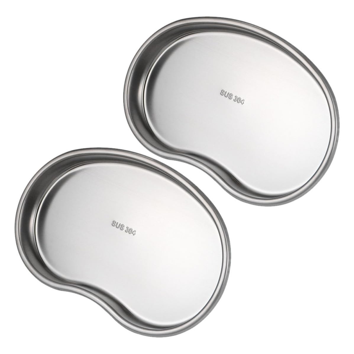Bandeja curva para procedimientos dentales acero inoxidable alta temperatura 8
