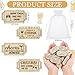 Motionchic 120 Pcs Drink Tickets for Events Wooden Tokens Bulk with Organza Bag Wedding Drink Tokens Rustic Vintage Raffle Cheers Tickets for Bar Wedding Party Events Entry Vouchers