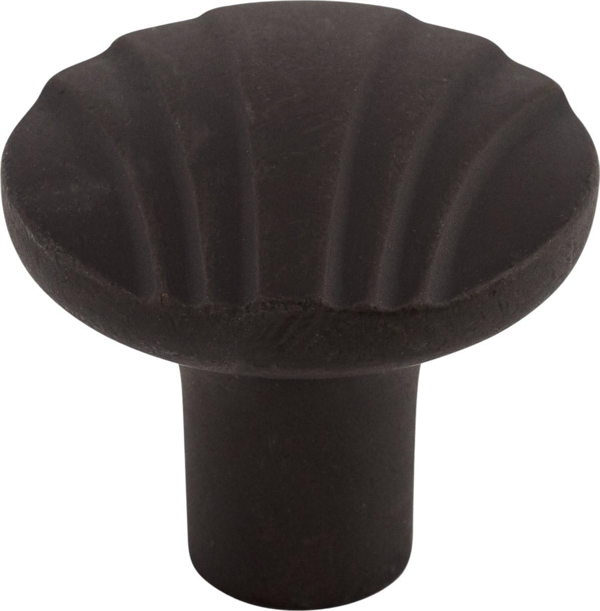 Top Knobs Victoria Falls & Sydney 1 1/4" Diameter Round Knob, Pewter Antique