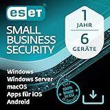 ESET Small Business Security | 6 devices | 1 year | Antivirus, Safe Banking, Safe Browsing, Ransomware-Behebung, VPN, Secure Data, Safe Server | Activation key by email
