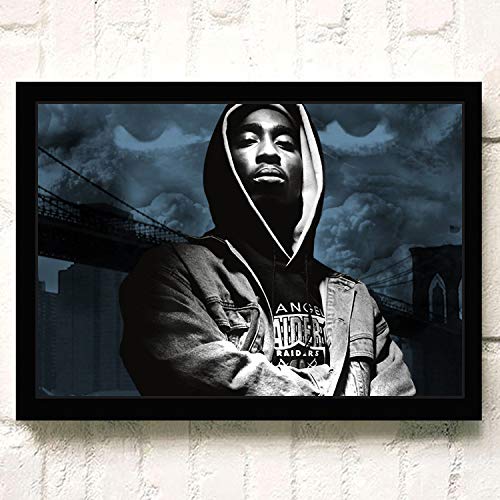 2pacポスターフレーム付き