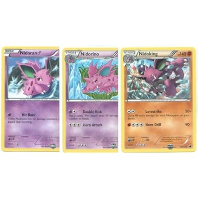 rare meowth pokemon card Nidoking ex Illustration Rare Scarlet & Violet 151 174/165, NM Pokemon main image 1