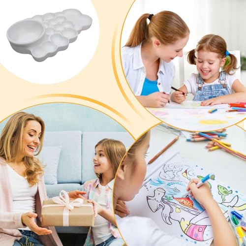 Bandeja de acuarela portátil para proyectos escolares y pintura al aire libre en familia 7