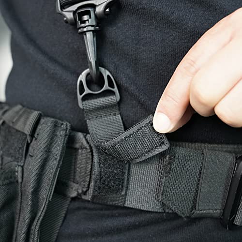 Image of MELOTOUGH Tactical Suspenders for Duty Belt,Breathable Padded Adj H-Harness w /YKK Hooks,Heavy Duty Police Law Enforcement