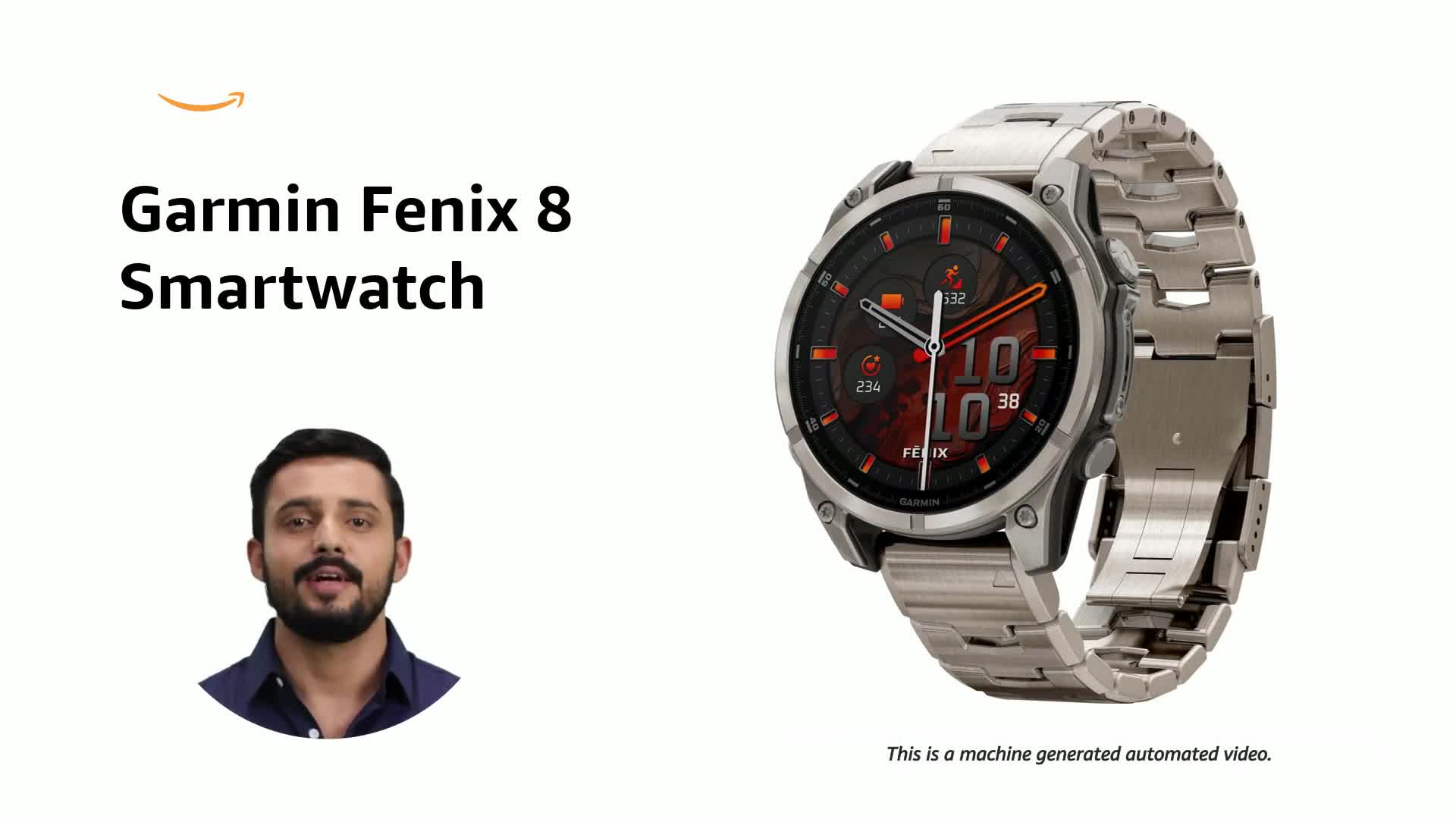 Garmin Fenix 8-47 MM, Premium Multisport GPS Smartwatch with