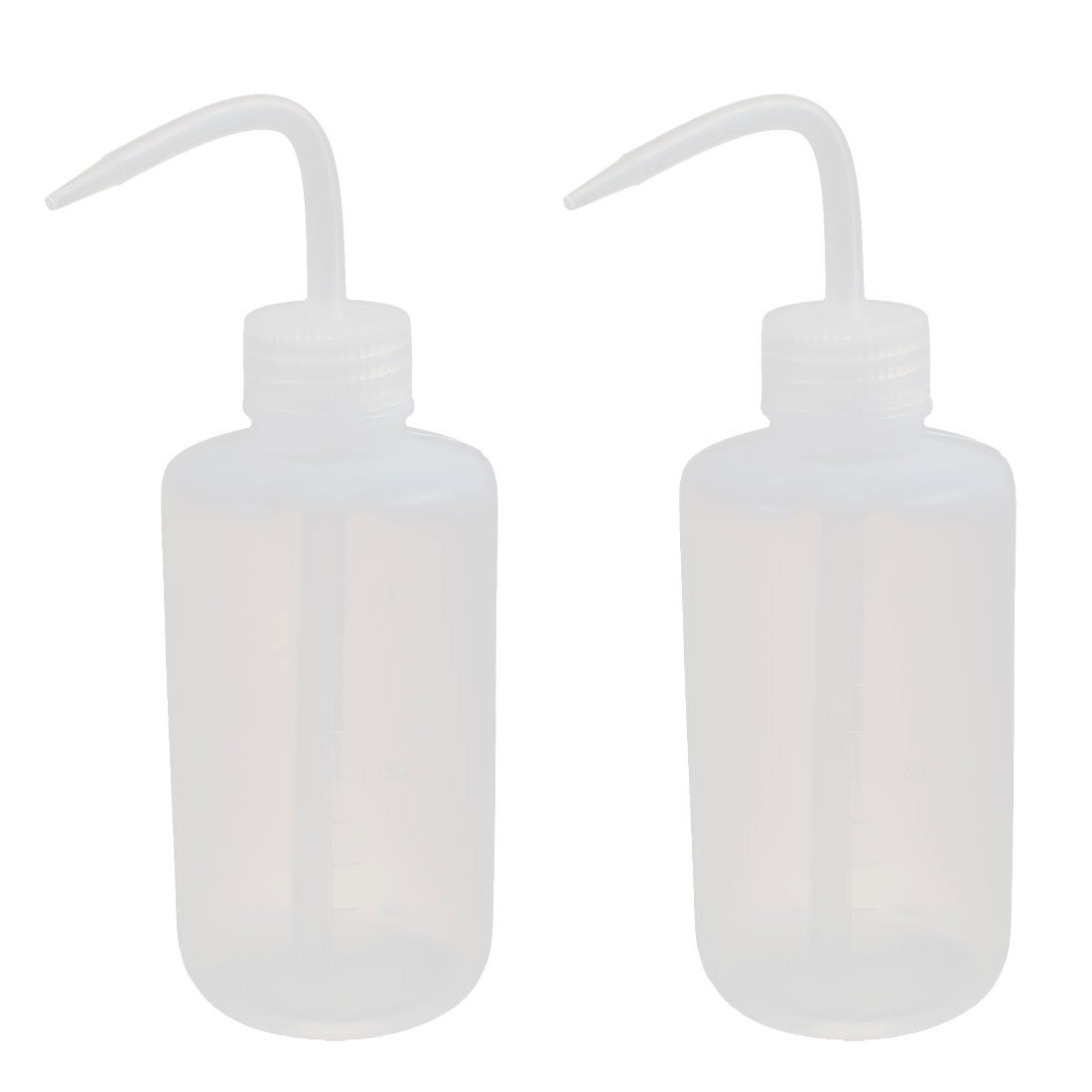 Sourcing Map Sourcingmap 2Pcs 250Ml Ldpe Economy Wash Bottles Squeeze Bottles Label Tattoo