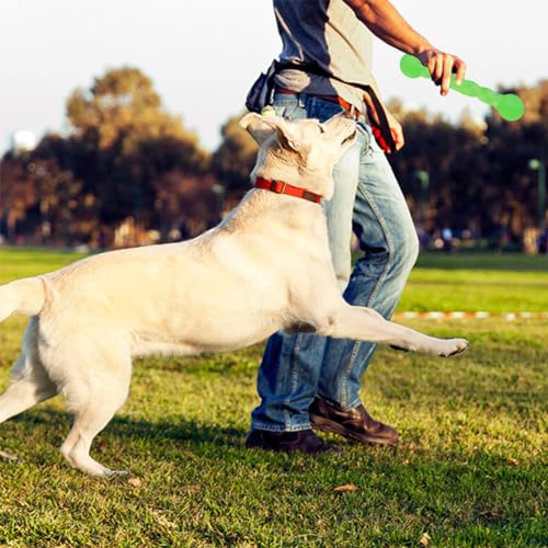 2 Pieces Hundespielzeug Für Zähne, Hundespielzeug Gummi, Gummi Spirale Kauknochen, Hundemolarenstab Welpen Intelligenzspielzeug Weich Beißwiderstand, Hundezahnbürste Haustier Mundpflege, 18cm+28cm