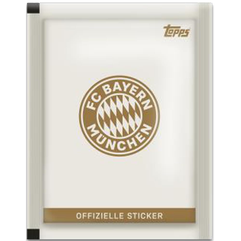 Bundle mit FC Bayern München – 125 anni – Adesivi da collezione + esclusive custodie Collect-it (3 display (90 sacchetti))