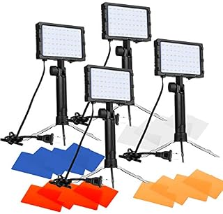 Emart 60 LED Continuous Portable Photography Lighting Kit for Table Top Photo Video