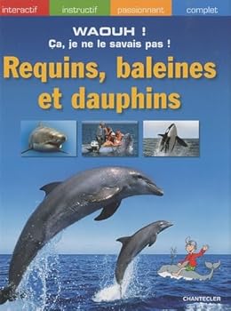 Paperback Requins, baleines et dauphins [French] Book