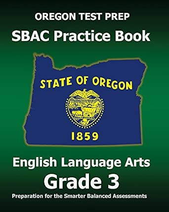OREGON TEST PREP SBAC Practice Book English Language Arts Grade 3 ...