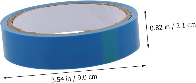 Cinta para llanta de bicicleta antipinchazos LIFKOME azul miniatura 6