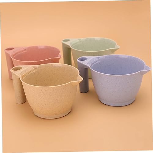 Miniatura 4 de Cuencos de silicona 2 unids Cuenco de tinte para el cabello, cuencos faciales para teñir el cabello, tazón brillante en polvo para peluquería,