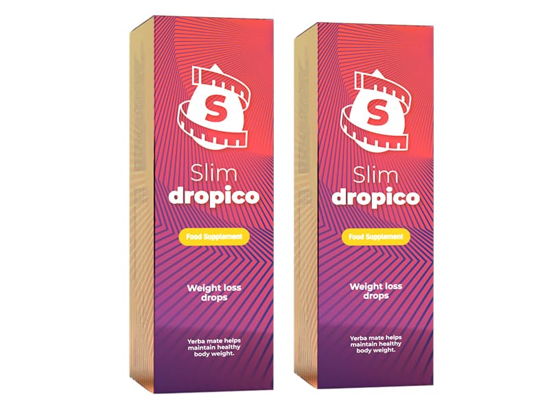 2x Slimdropico Suppresseurs d'appétit Bloque les graisses