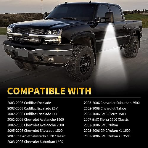 Luces LED para espejo Chevy Silverado, pack 2 piezas miniatura 7