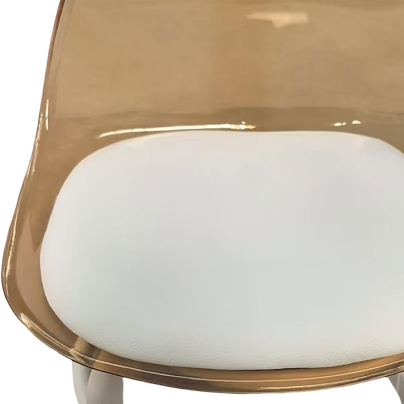 Sgabello Basso a Rotazione Sedile Basso a Rotazione con Schienale Sgabello Rotante Girevole a 360 Gradi Sgabello Girevole per Garage Yoga Shop, MARRONE