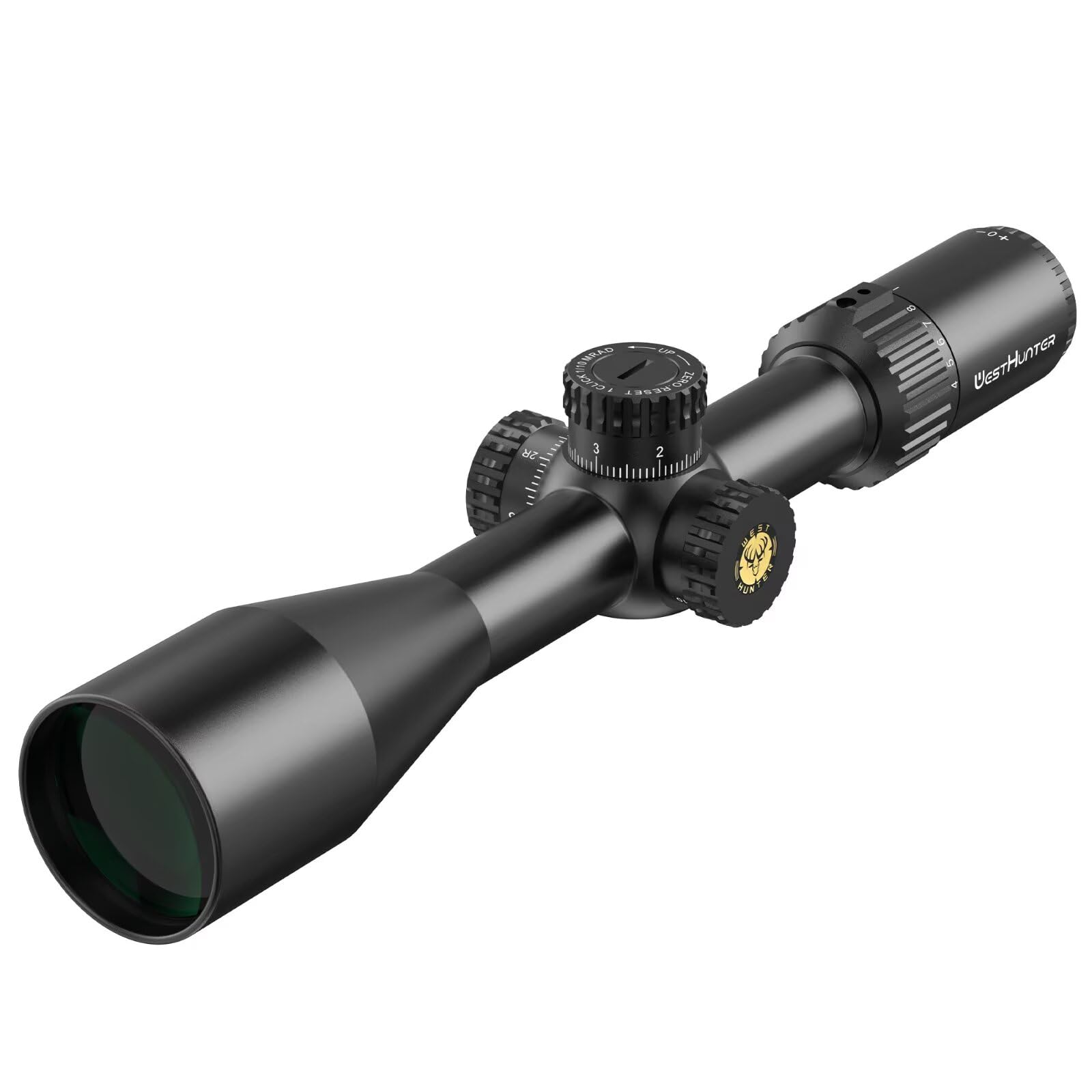 WestHunter HD GEN2 FFP Mira Telescópica de Precisión, Tubo 30mm, Retícula Grabada, 1/10 MIL, Zero Stop/Reset - Indicada Únicamente para Actividades Deportivas