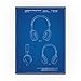 Headphones 1 by Cole Borders, 24x32-Inch Canvas Wall Art