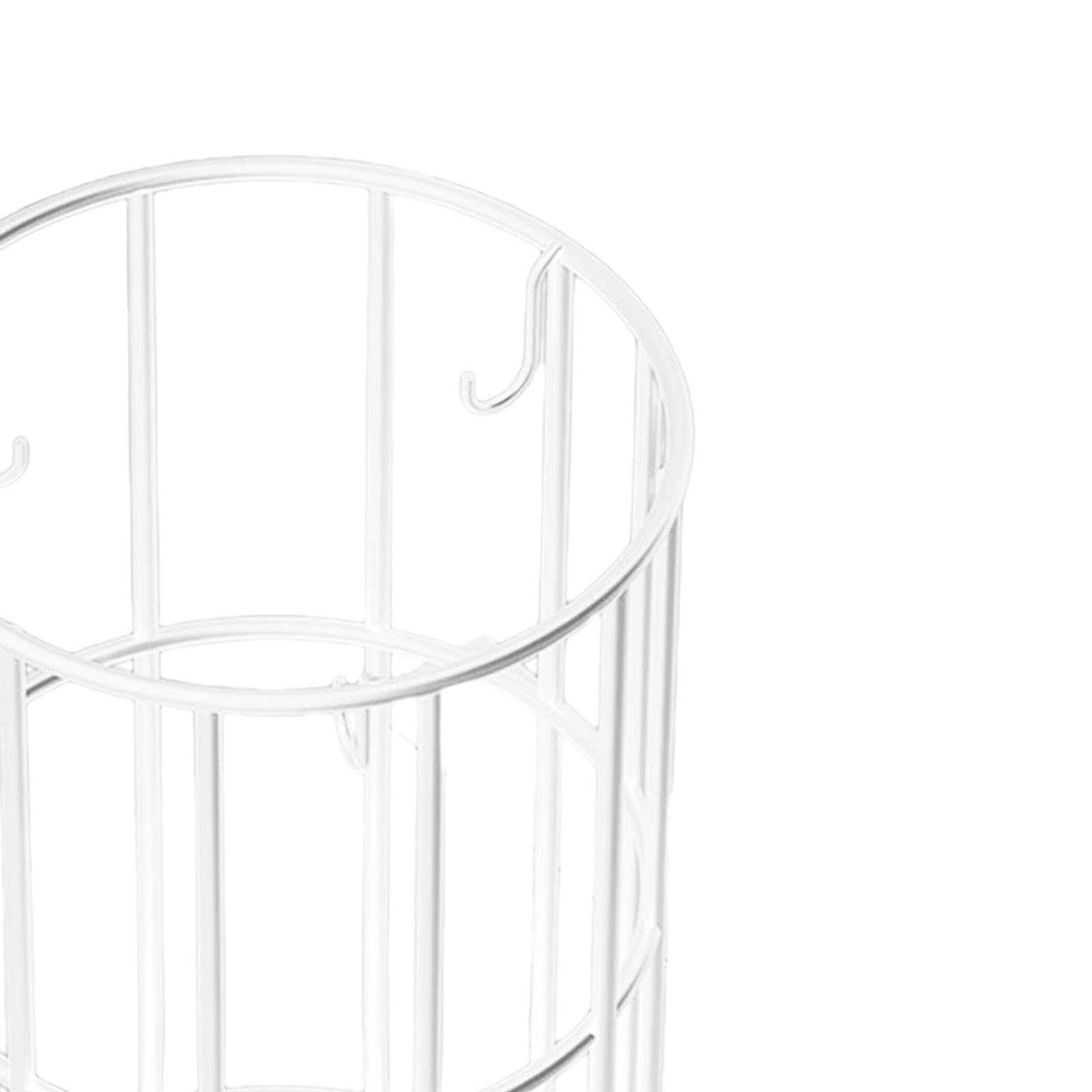 Elegante portaombrelli decorativo bianco – moderno salvaspazio nizer per ingresso appartamento – decorazione funzionale per la casa per proprietari di case