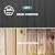 KFY 75 Gallon Waterproof Resin Deck Box, UV Resistant Outdoor Storage for Garden, Patio, Porch, Delivery, Striped Black