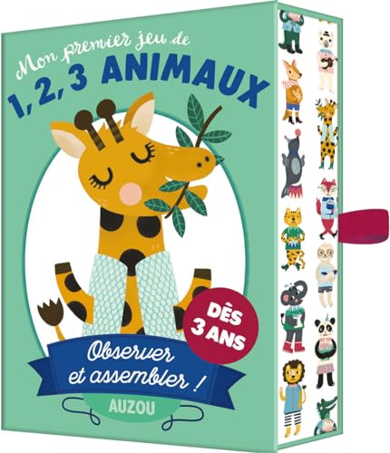 Editions AUZOU - Mon Premier Jeu de 1,2,3 Animaux