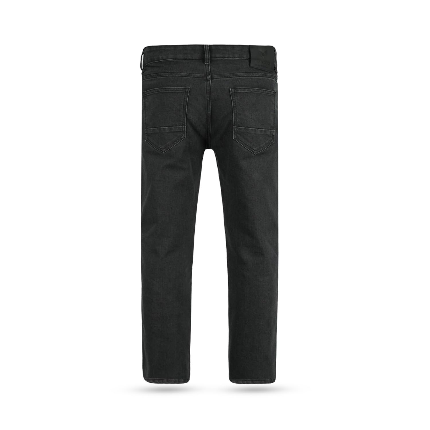 Leatherick Herren CE-zertifizierte Schutzjeans aus Denim – Einlagige Jeans, strapazierfähige Motorradjeans mit Knie- und Hüftprotektoren