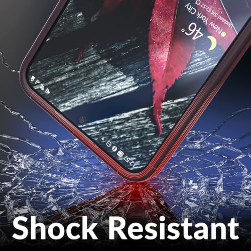 Image of Crave Compatible with Samsung Galaxy S25 FE Case, Shockproof Protection Dual Layer Case for Samsung Galaxy S25 FE (6.7 inch) - Berry
