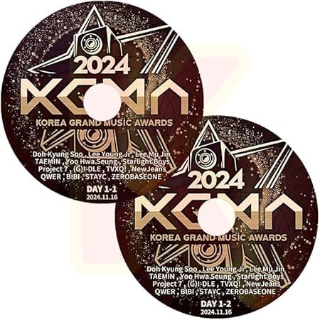 DVD K-POP 2024 KGMA (KOREA GRAND MUSIC AWARDS) DAY1 2��Set 2024.11.16