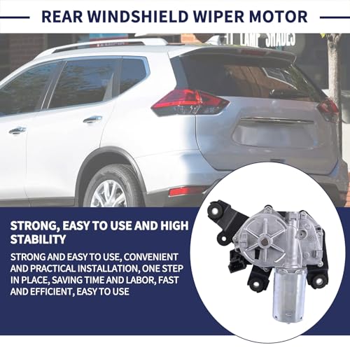 Image of Rear Windshield Wiper Motor 28710-4BA0C 287104BA0C Compatible with Nissan Rogue 2.5L 2014-2020 / Rogue 2.0L 2017-2019 / Rogue Sport 2.0L 2017-2022