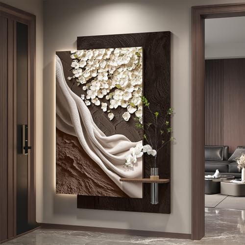 Plantes vertes artificielles 3D murales pour décorer un mur vide