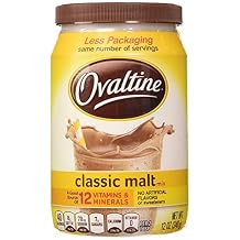 Ovaltine Classic Malt Flavored Milk Mix, 12 oz