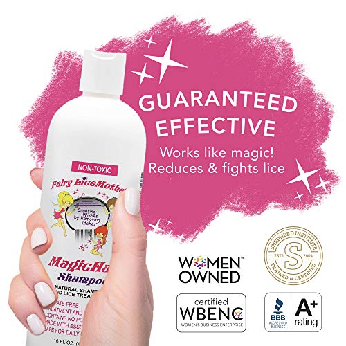 Fairy LiceMothers MagicHalo Shampoo, Lice Prevention Shampoo with