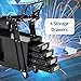Welding Cart with Drawers, Welder Cart on Wheels with Swivel Casters & Safety Chains, Large Capacity Heavy Duty Welding Cart for TIG MIG Welder and Plasma Cutter, Black
