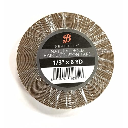 Image of Natural Hold 6 Yard Hair Extension Tape Roll by Walker (1 /3 inch x 6 Y)
