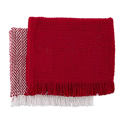 Serviettes tissées Noël Mud Pie coton de qualité supérieure