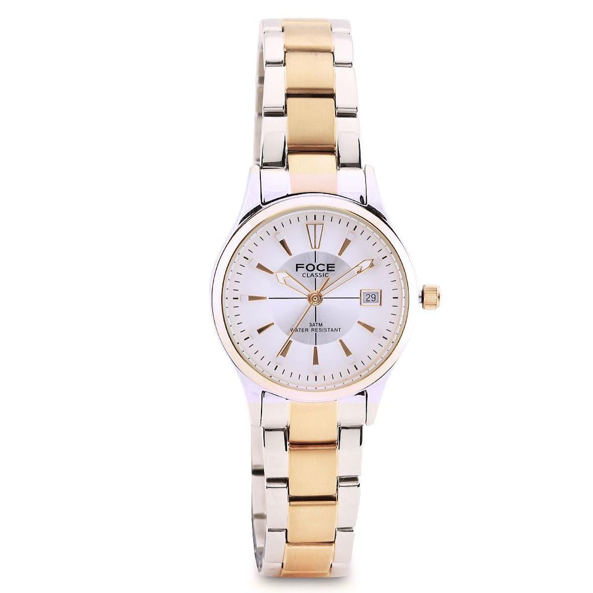 Foce Multifunction Silver Dial Metal Belt Watch for Women-F725SPN-SILVER (B078PXJ5PK) Amazon Price History, Amazon Price Tracker