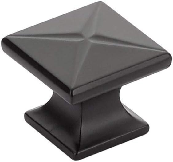 Schaub Northport Collection 1-3/8 in. (35mm) Square Knob, Brushed Bronze - 215-BBZ