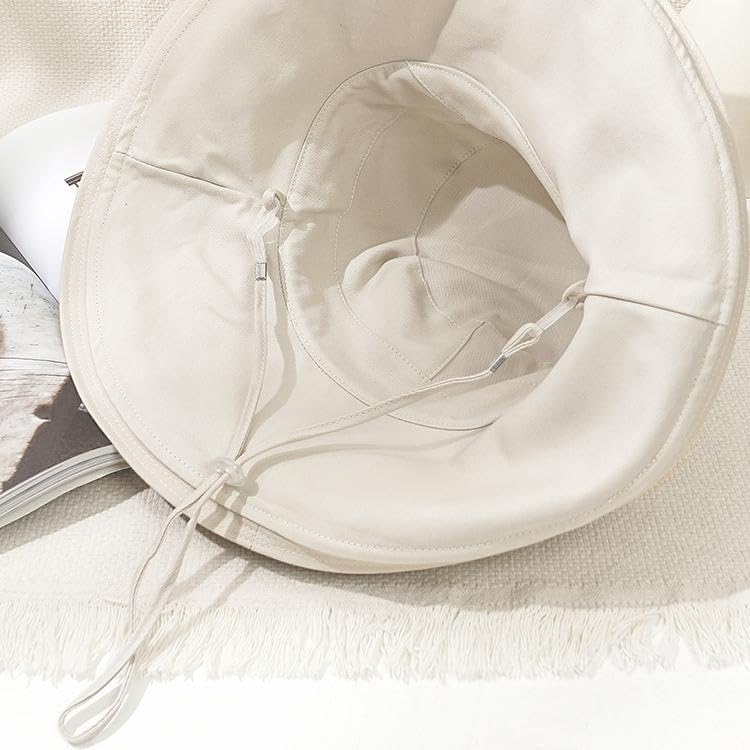 Sombrero reversible para mujer con ala ancha miniatura 6