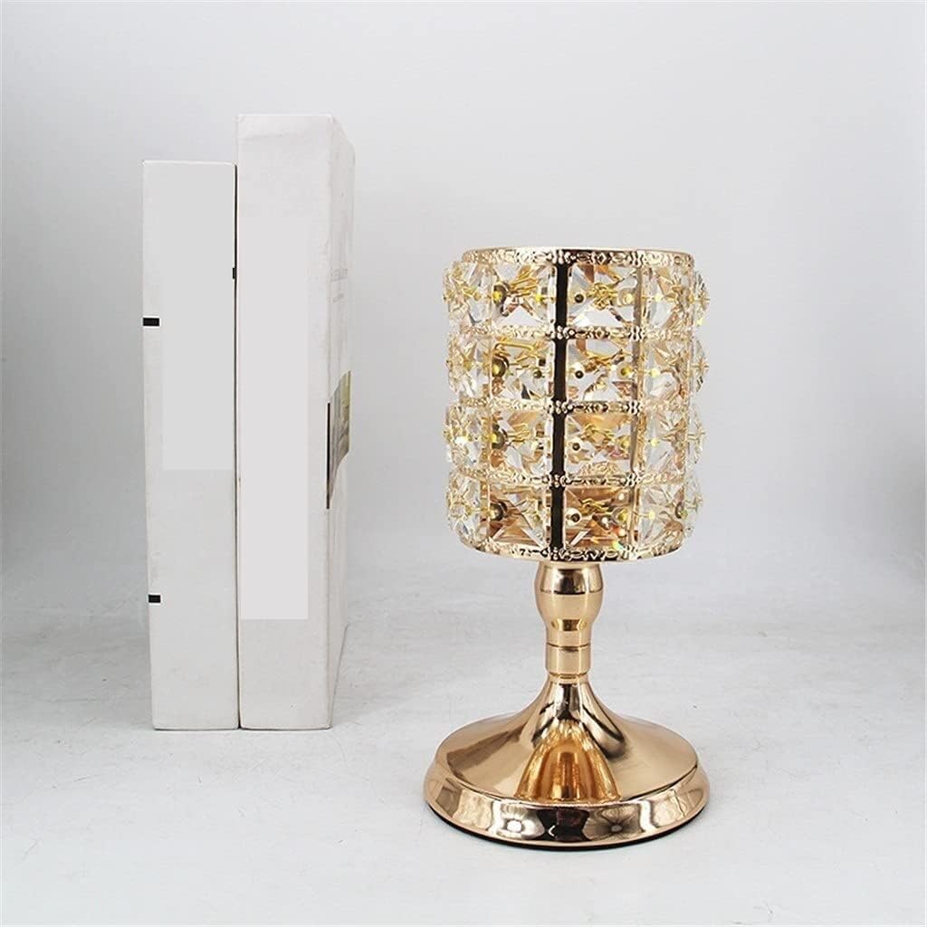 Candle Holders Candlestick Holder Crystal Single-Head Candle Holder Decoration Wedding Hotel Home Decoration Supplies Romantic Candlelight Dinner Ornaments for Living Roo