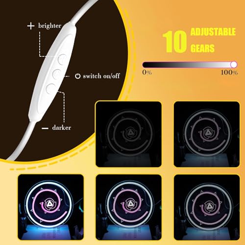 Image of Steven Rose Shield Neon Signs for Wall Decor, 11.8 * 11.8 IN, Dimmable Rose Gem Shield Neon Lights for Bedroom Decor,Crystal Gems LED Lights for Bithday Gifts, Man Cave and Best Gifts for Fans