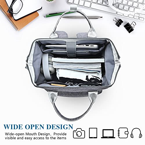 image for BRINCH Laptop Backpack for Women Men, Personal Item Travel Bag for 15.