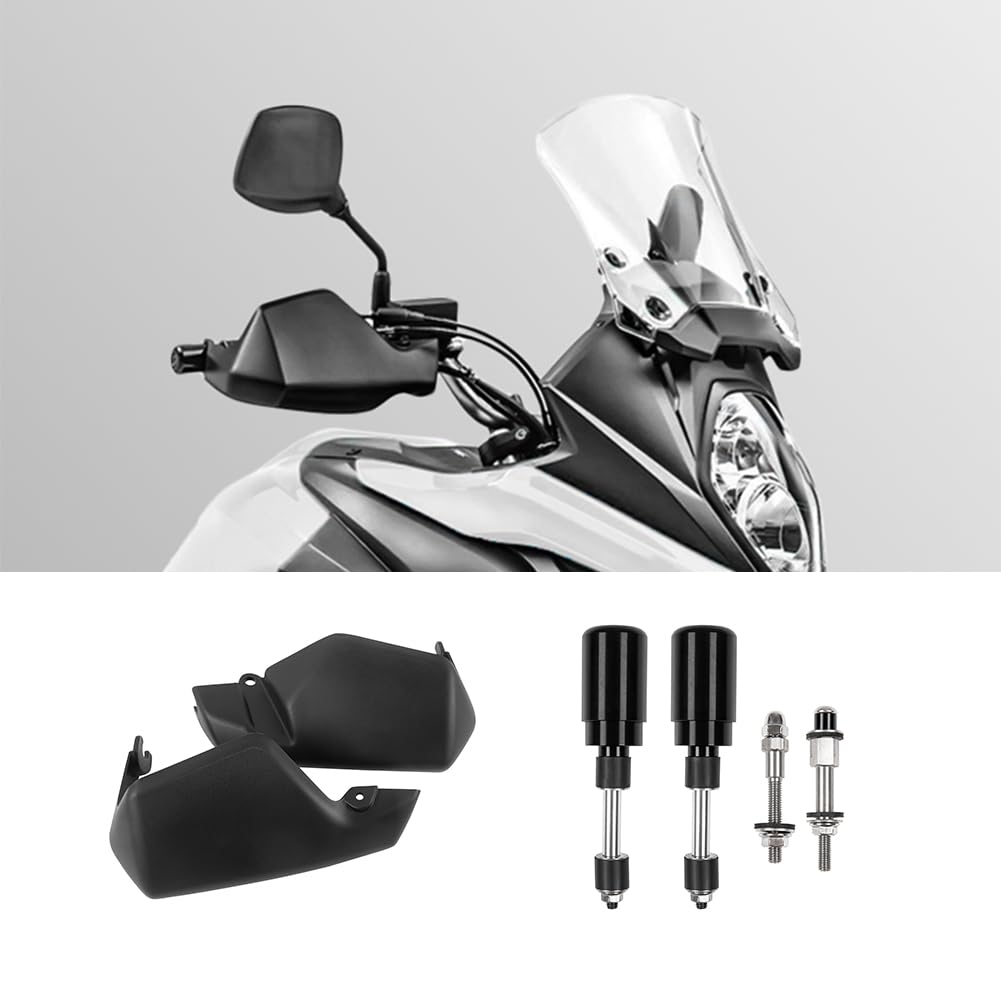Protège-Mains de Moto Protection de Brosse à Main Bouclier de Guidon pour V Strom 650 V-strom650 DL650 2004-2022 Couvercle de Pare-Brise Protecteur de Levier d'embrayage de Frein