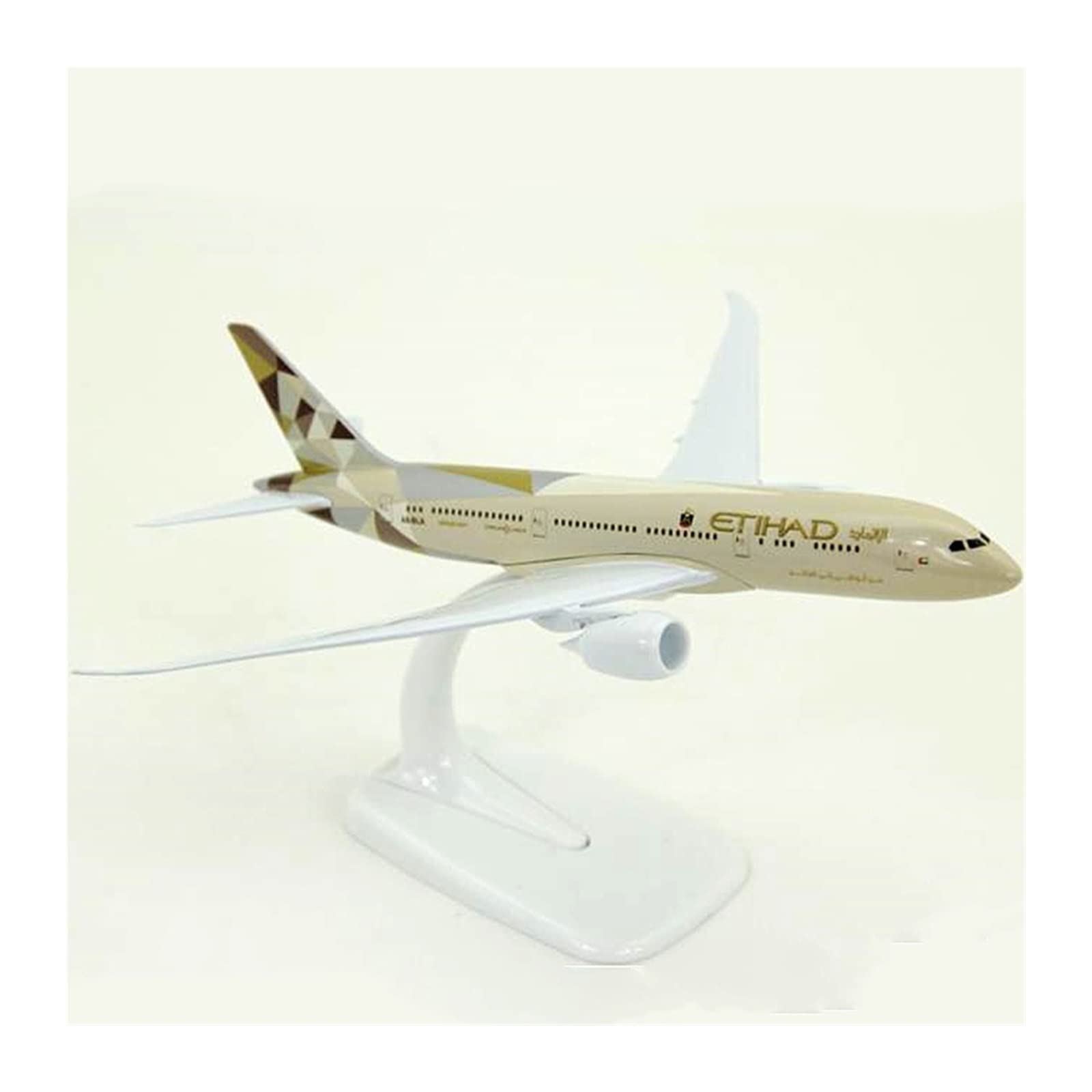 Feng Shui， 20cm samolot nadający się do lotnictwa Boeing B787 Model odlew metalowy zabawka prezent samolot pasażerski zestaw do gry dla dzieci Hobby