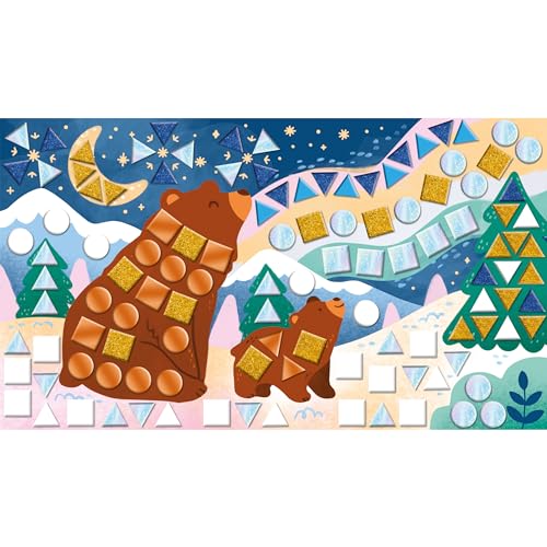 Coffret de mosaïques en mousse