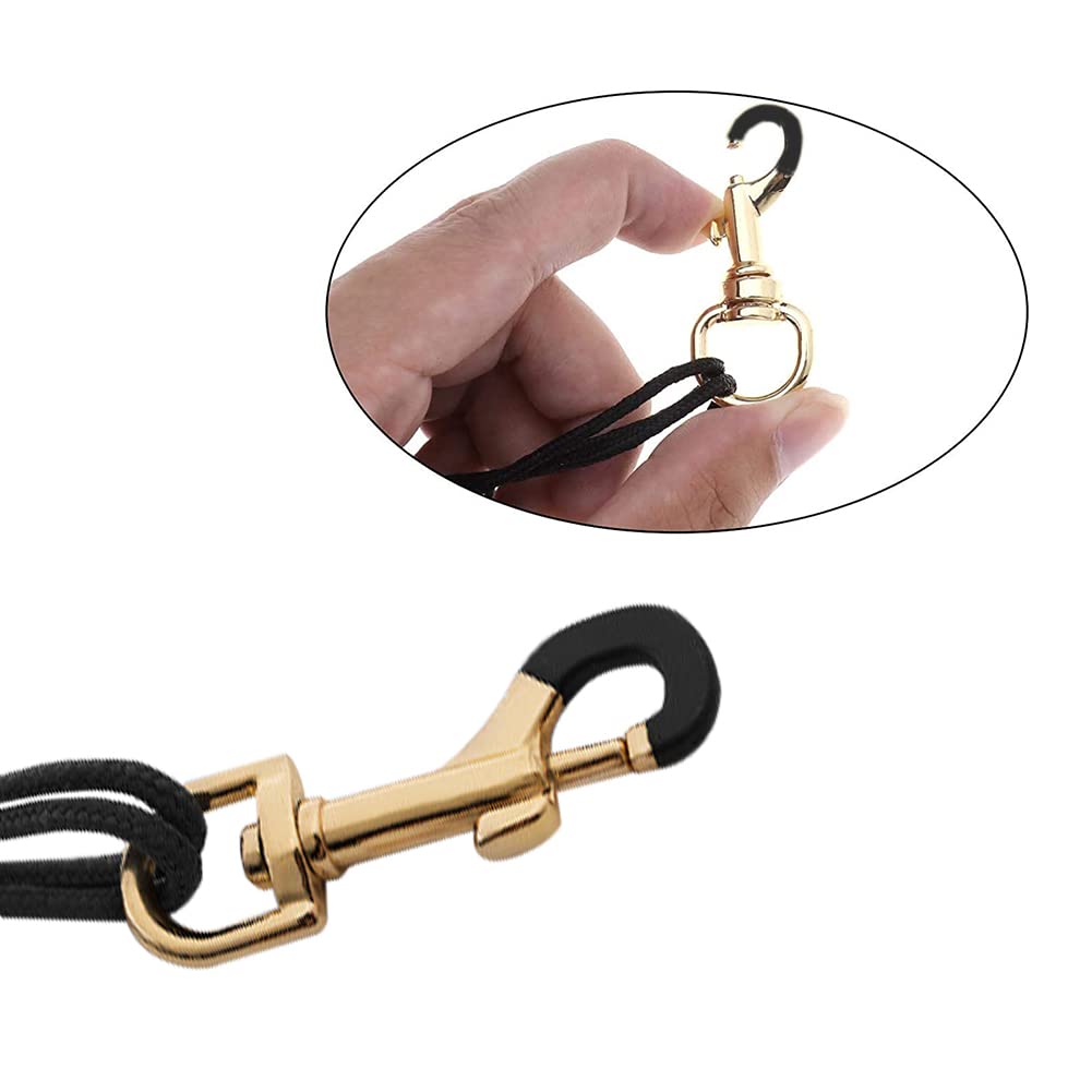 Sangle de Saxophone Confort - Cordon Rembourrée avec Crochet Métal pour Saxo Alto, Bande Souple