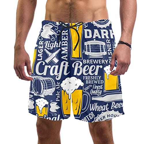 Maillots de Bain Hommes Léger JDEZ - Short de Plage Séchage Rapide