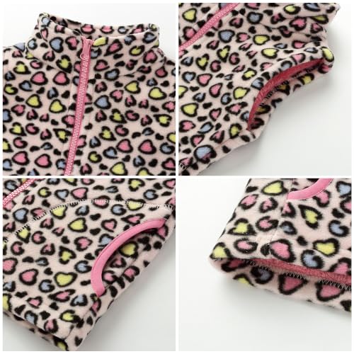 Image of Mud Kingdom Boys Girls Polar Fleece Vest Winter Thick Warm Outerwear Funny Cartoon